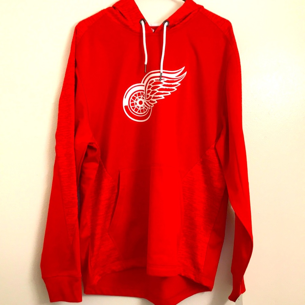 Detroit Red Wings Majestic Thermabase Team Hoodie